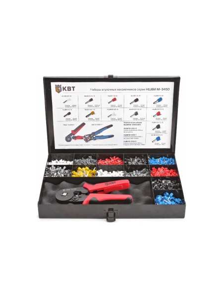 Набор втулочных наконечников НШВИ КВТ М-3450-1 75270
