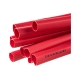 Термоусадочная клеевая трубка КВТ, ТТК-9/3 красная 67234