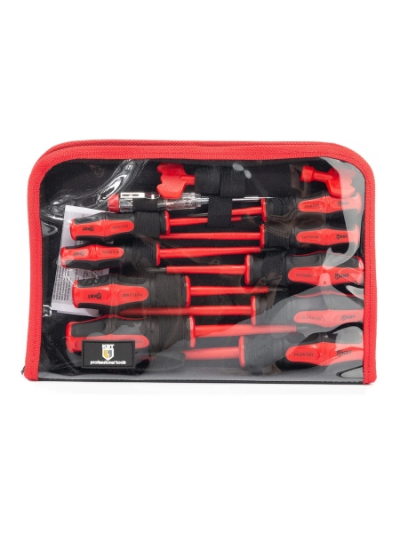 Набор диэлектрических отверток КВТ НИО-12 серия ПРОФИ 103016