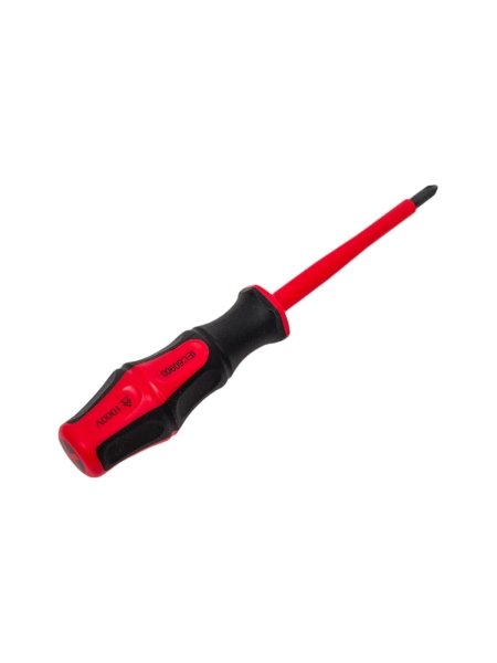 Диэлектрическая отвертка PH2x100 КВТ Профи 78612