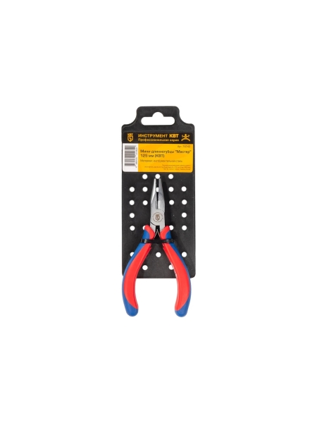 Мини-длинногубцы 125 мм КВТ Мастер 78242