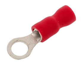 Наконечник кабельный КВТ кольцевой изолированный НКИ 1.5-4 (100шт/уп) серия EasyFix 90888