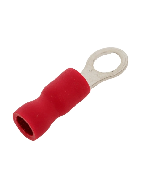 Наконечник кабельный КВТ кольцевой изолированный НКИ 1.5-4 (100шт/уп) серия EasyFix 90888