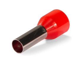 Наконечник штыревой втулочный изолированный КВТ НШВИ 10-12 серия ЕВРО (500шт.) 103207