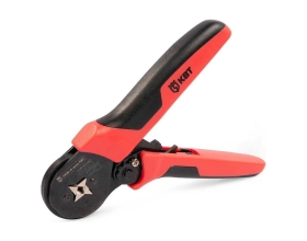 Универсальные пресс-клещи для опрессовки втулочных наконечников КВТ ПКВк-6 мини серия ПРОФИ 89787