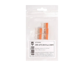 Клемма КВТ СМК 2273-203 5 штук 90368