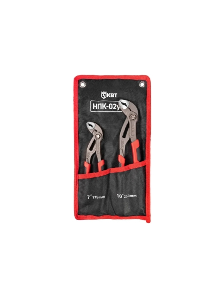 Набор переставных клещей КВТ НПК-02у 101543