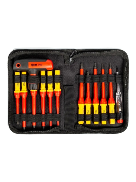 Набор диэлектрических отверток КВТ Профи НИО-4412-Т 87128