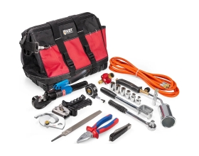 Набор инструментов для монтажа муфт КВТ НИМ-70 в сумке 8 предметов 101926