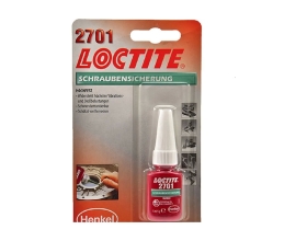 Фиксатор резьбы высокой прочности для неактивных металлов LOCTITE 2701, 5 мл 195911