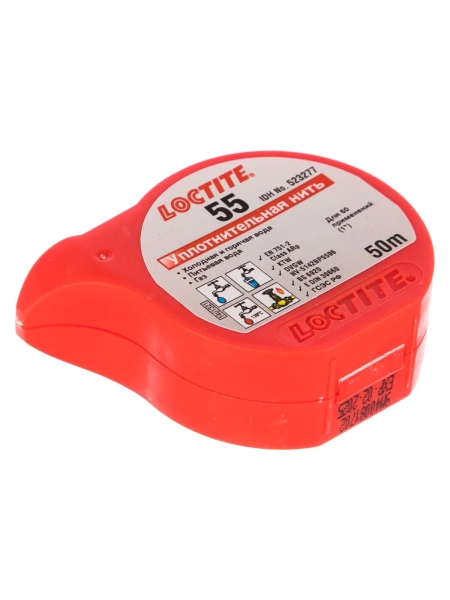 Герметизирующая нить для газа и питьевой воды Loctite 50 м 55 523277