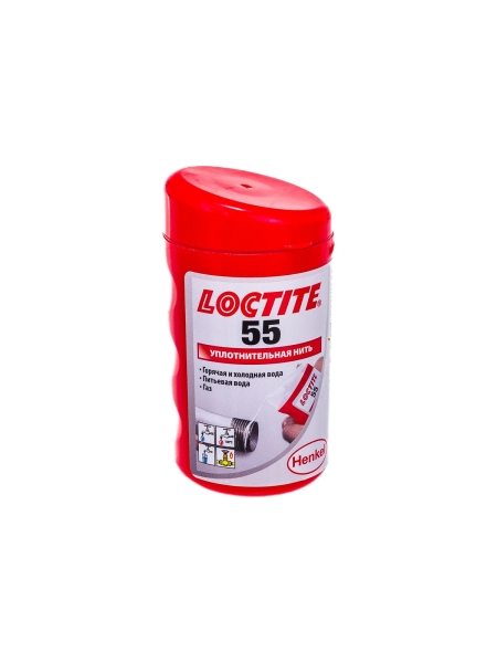 Герметизирующая нить для газа и питьевой воды 160 м Loctite 55 2057362
