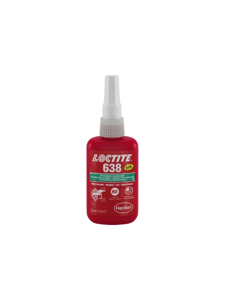 Вал-втулочный фиксатор Loctite 638 S быстроотверждаемый, 50мл 1803357