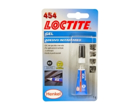 Моментальный цианоакрилатный клей общего назначения LOCTITE 454, гелеобразный, 3 гр в блистере 161852