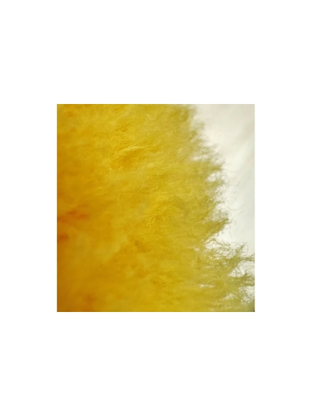 Диск полировальный из натуральной овчины Menzerna 150 мм, желтый с синей подложкой, крепление Velcro OS150VB/Y/SP