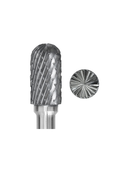 Фреза MOST C 12x25x8мм цилиндр со сферическим концом 9485221225