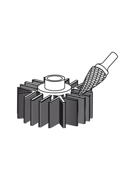 Фреза MOST M 12x25x6мм конус 9485091225