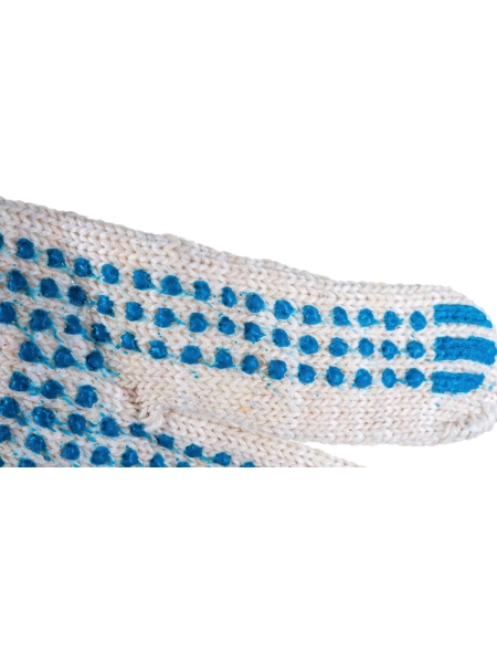 Перчатки Nord-Yada 10 класс вязки, 6 нитей, х/б с ПВХ, белые 903098