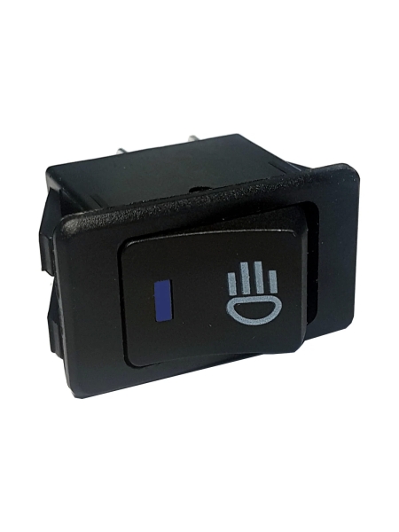 Клавиша Nord-Yada 12V 35А синяя с подсветкой (4контакта) ON-OFF (2шт в упаковке) 905938