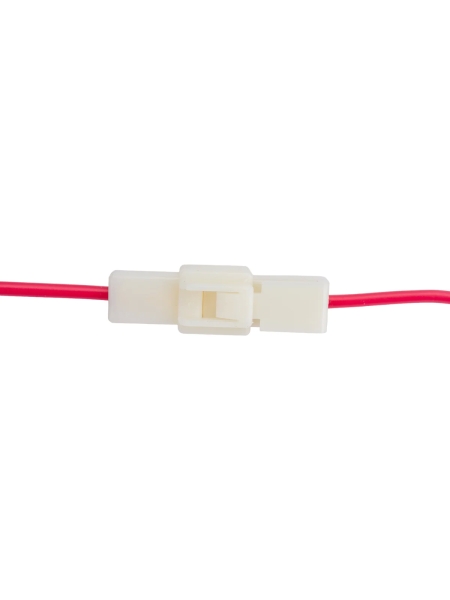 Соединительная колодка Nord-Yada 1 контакт 6,3 мм с проводами 904351