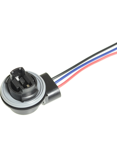 Двухконтактный патрон Nord-Yada под лампу P27/7W 3157 с проводами, пластик 904364