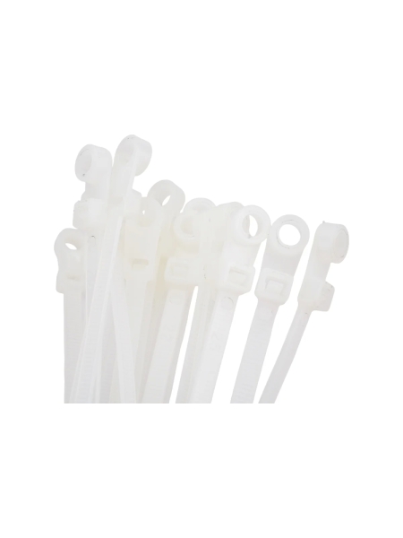 Кабельные стяжки Nord-Yada 4.8х300 мм, с монтажным кольцом, 100 шт. 903175