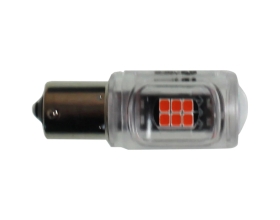 Светодиод Nord-Yada 12V BA15S P21W S25-2835-16SMD 320mA 420Lm 3.8W красный 909286