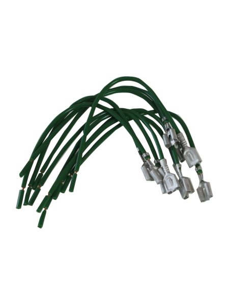 Клемма электропроводки Nord-Yada мама 4,8мм наружная луженая с проводом 0,50мм TM Nord YADA 10шт в упаковке 909596