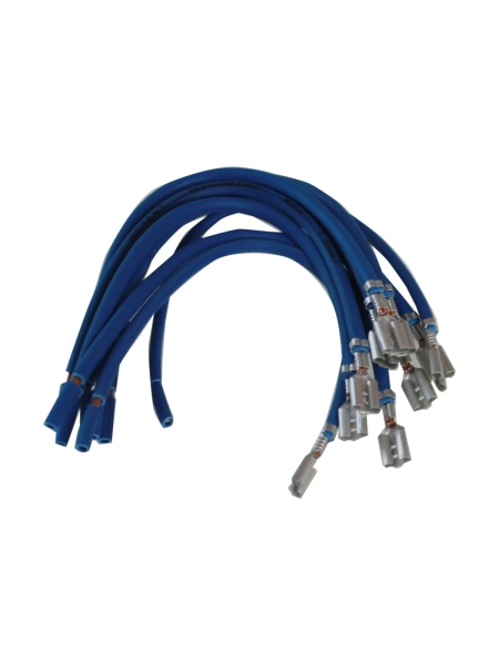 Клемма электропроводки Nord-Yada мама 4,8мм наружная луженая с проводом 0,50мм TM Nord YADA 10шт в упаковке 909596