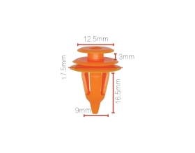 Клипса крепежная для а/м Hyundai, Kia, Toyota, Chery обшивки багажника, двери 67771-30090 10 шт Nord-Yada 909214