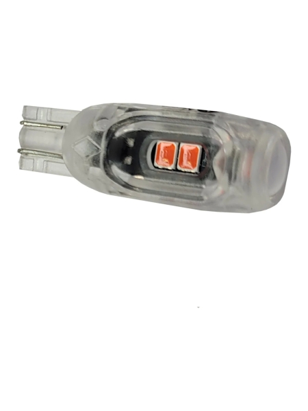 Светодиод Nord-Yada 12V W5W T10-2835-5SMD 80mA 100Lm 0.9W красный 909280