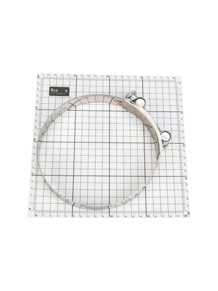 Силовой хомут Nord-Yada Д: 150-162 мм, Ш: 26 мм, Т: 1,0 мм, болт: М10х105, нерж. сталь 903017