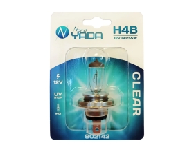 Лампа Nord-Yada H4B 12V 60/55W мал.цоколь CLEAR 1шт, блистер TM Nord YADA 902142