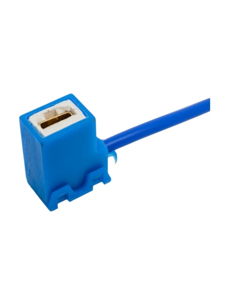 Патрон Nord-Yada под лампу H1/H3 с проводом, Г-обр, керамика 904345