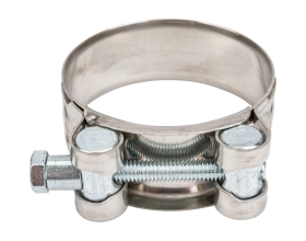 Силовой хомут Nord-Yada Д: 52-55 мм, Ш: 22 мм, Т: 0,6 мм, болт: М6х60, нерж. сталь 902885