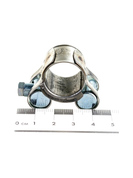 Силовой хомут Nord-Yada Д: 17-19 мм, Ш: 18 мм, Т: 0,6 мм, болт: M5х40, нерж. сталь 903113