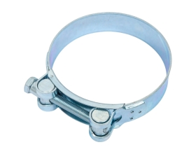 Силовой хомут Nord-Yada Д: 92-97 мм, Ш: 24 мм, Т: 1.5 мм, болт: М8х70, оцинкованная сталь 906003