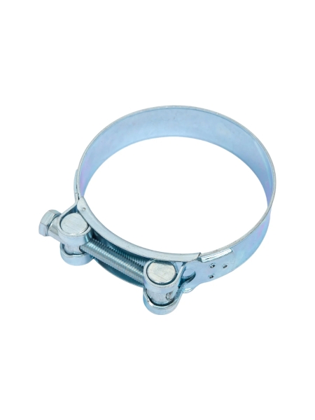 Силовой хомут Nord-Yada Д: 92-97 мм, Ш: 24 мм, Т: 1.5 мм, болт: М8х70, оцинкованная сталь 906003