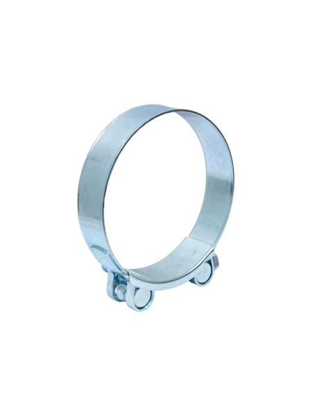 Силовой хомут Nord-Yada Д: 92-97 мм, Ш: 24 мм, Т: 1.5 мм, болт: М8х70, оцинкованная сталь 906003