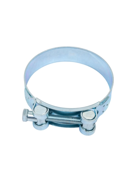 Силовой хомут Nord-Yada Д: 92-97 мм, Ш: 24 мм, Т: 1.5 мм, болт: М8х70, оцинкованная сталь 906003