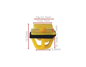 Клипса крепежная для а/м Hyundai 87758-35000 10 шт Nord-Yada 909235