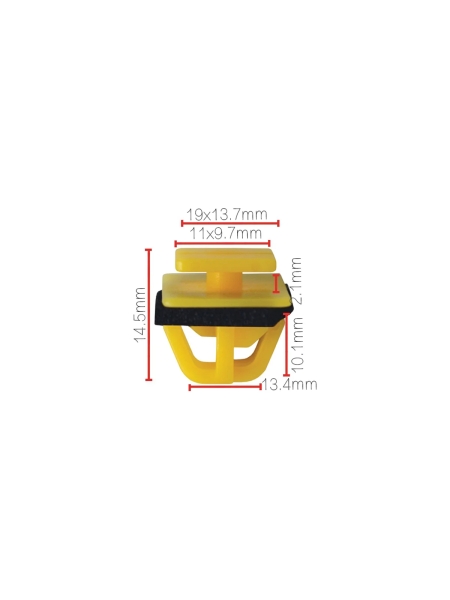 Клипса крепежная для а/м Hyundai 87758-35000 10 шт Nord-Yada 909235