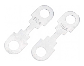 Предохранитель Nord-Yada ABF403 ленточный, вставка плавкая 110A 42x12 мм., d 6,5 мм., 2 шт. в упаковке 904571