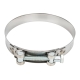 Силовой хомут Nord-Yada Д: 150-162 мм, Ш: 26 мм, Т: 1,0 мм, болт: М10х105, нерж. сталь 903017