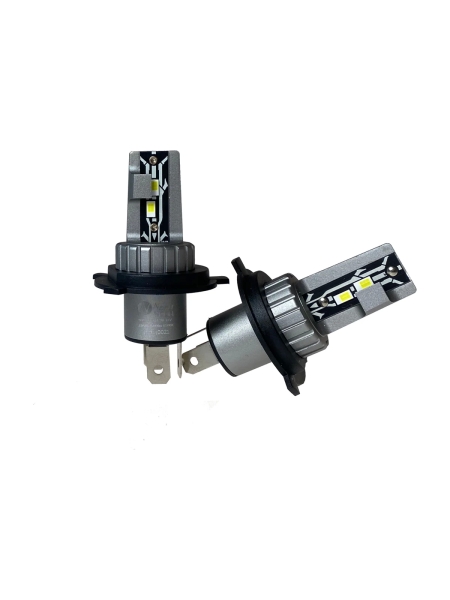 Светодиодная лампа головного света Nord-Yada Н4 9-18V 6500 4500lm E4 TM (2шт в 1уп.) 909119