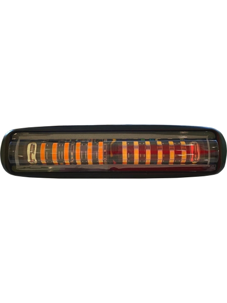 Фара рабочего света Nord-Yada 24 Вт, прямоугольная линза, 24 диода, cтробоскоп, дальний белый+белый/желтый, 150х38х40 908620