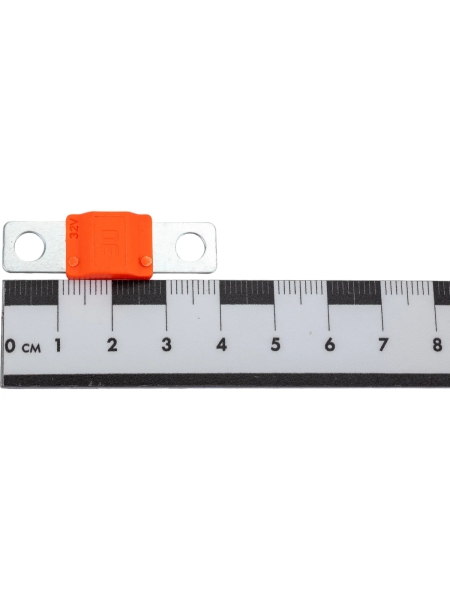 Предохранитель Nord-Yada ABF-405 ленточный, с изолятором 30A 40,8x12,1 мм., d 5,6 мм., 2 шт. в упаковке 904628