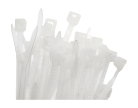 Кабельные стяжки Nord-Yada нейлоновые, 2.5х80 мм, белые, 100 шт. 902015