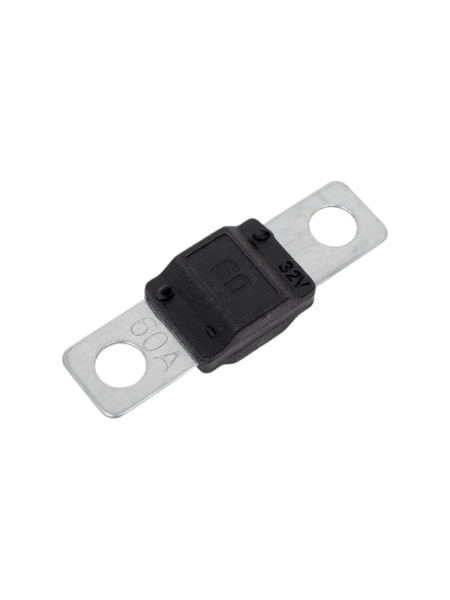 Предохранитель Nord-Yada ABF-405 ленточный, с изолятором 60A 40,8x12,1 мм., d 5,6 мм., 2 шт. в упаковке 904857