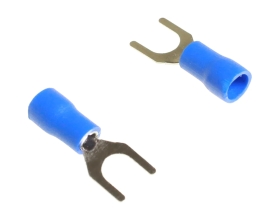 Вилочная изолированная клемма Nord-Yada 5.3мм 1.5-2.5кв.мм (синяя) 906348